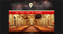 Desktop Screenshot of apexgames.net