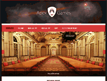 Tablet Screenshot of apexgames.net